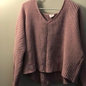 Ladies High Low Sweater